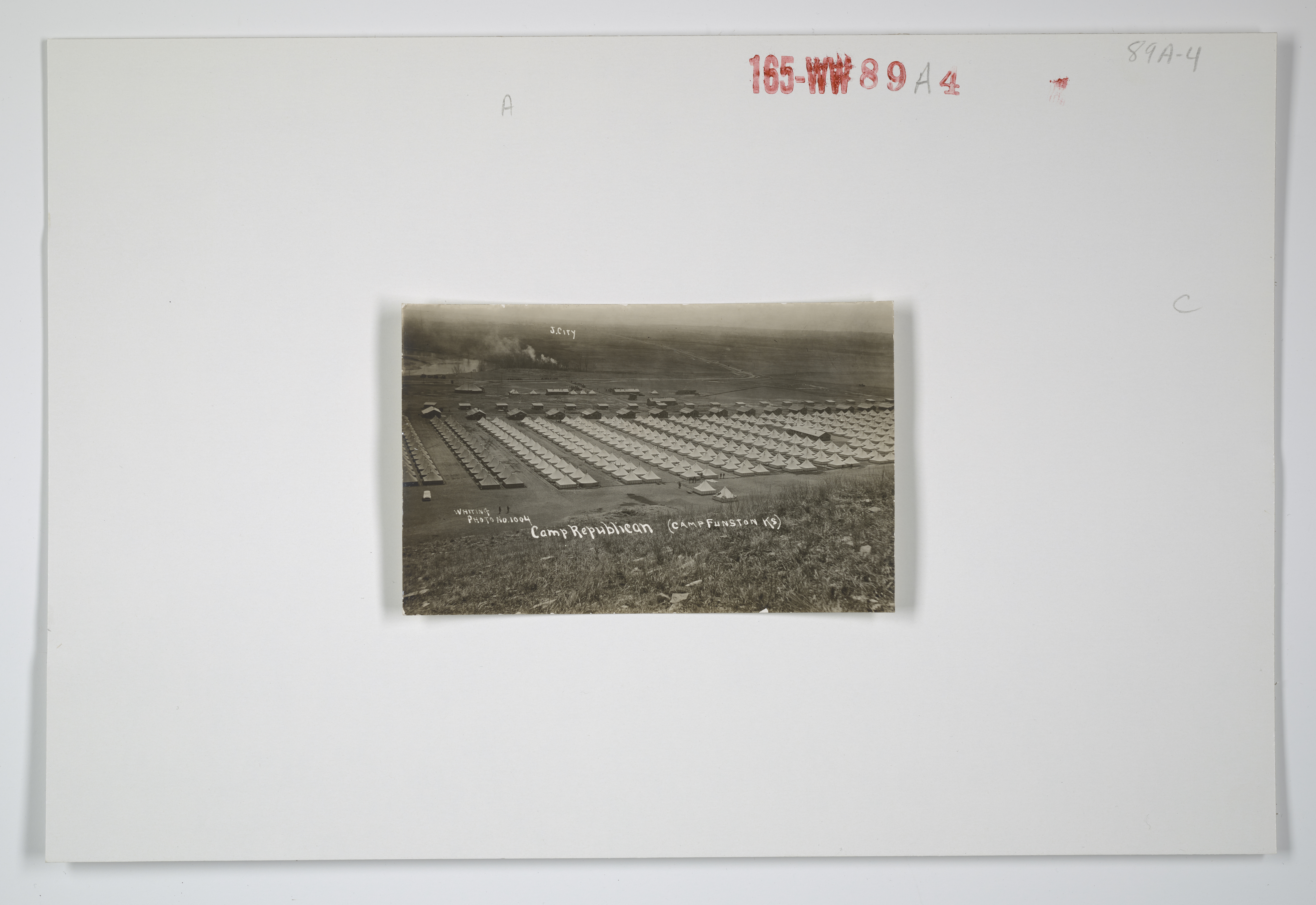 Ceremonies - Camp Funston thru Camp Lee - Camp Republican (Camp Funston, Kansas)