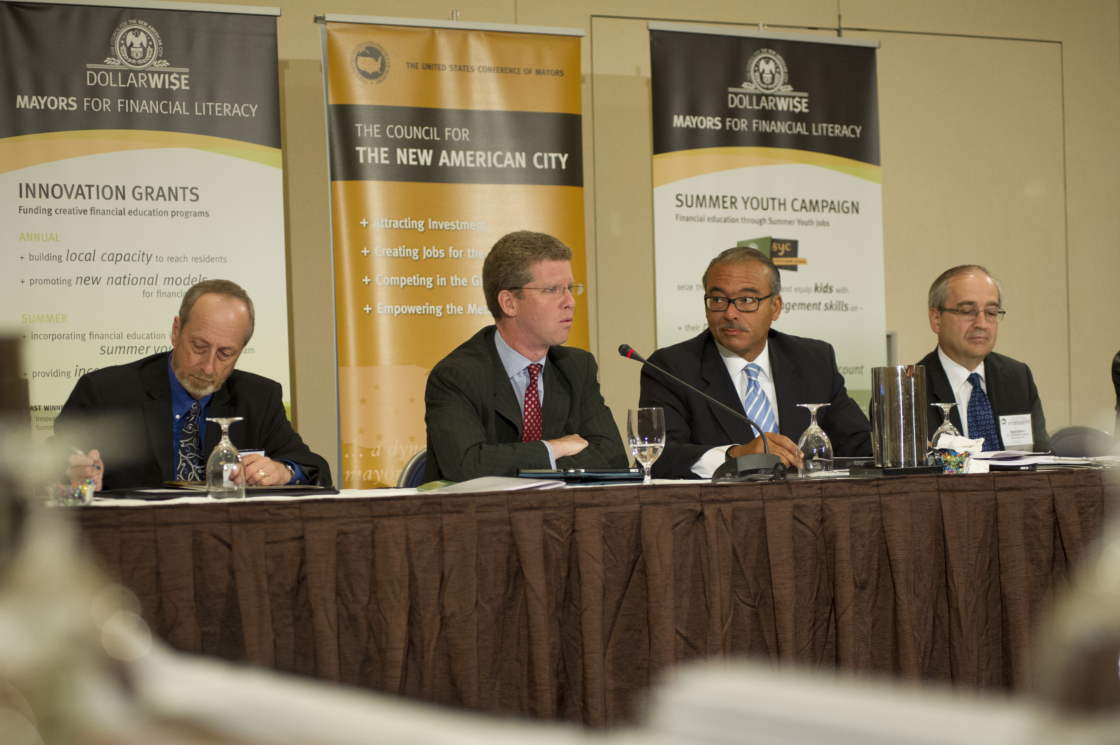 Secretary Shaun Donovan at U.S. Conference of Mayors meeting in Baltimore, Maryland