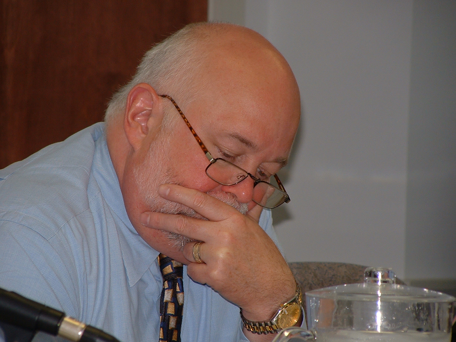Photograph Bob Martin (IMLS) at NCLIS Meeting