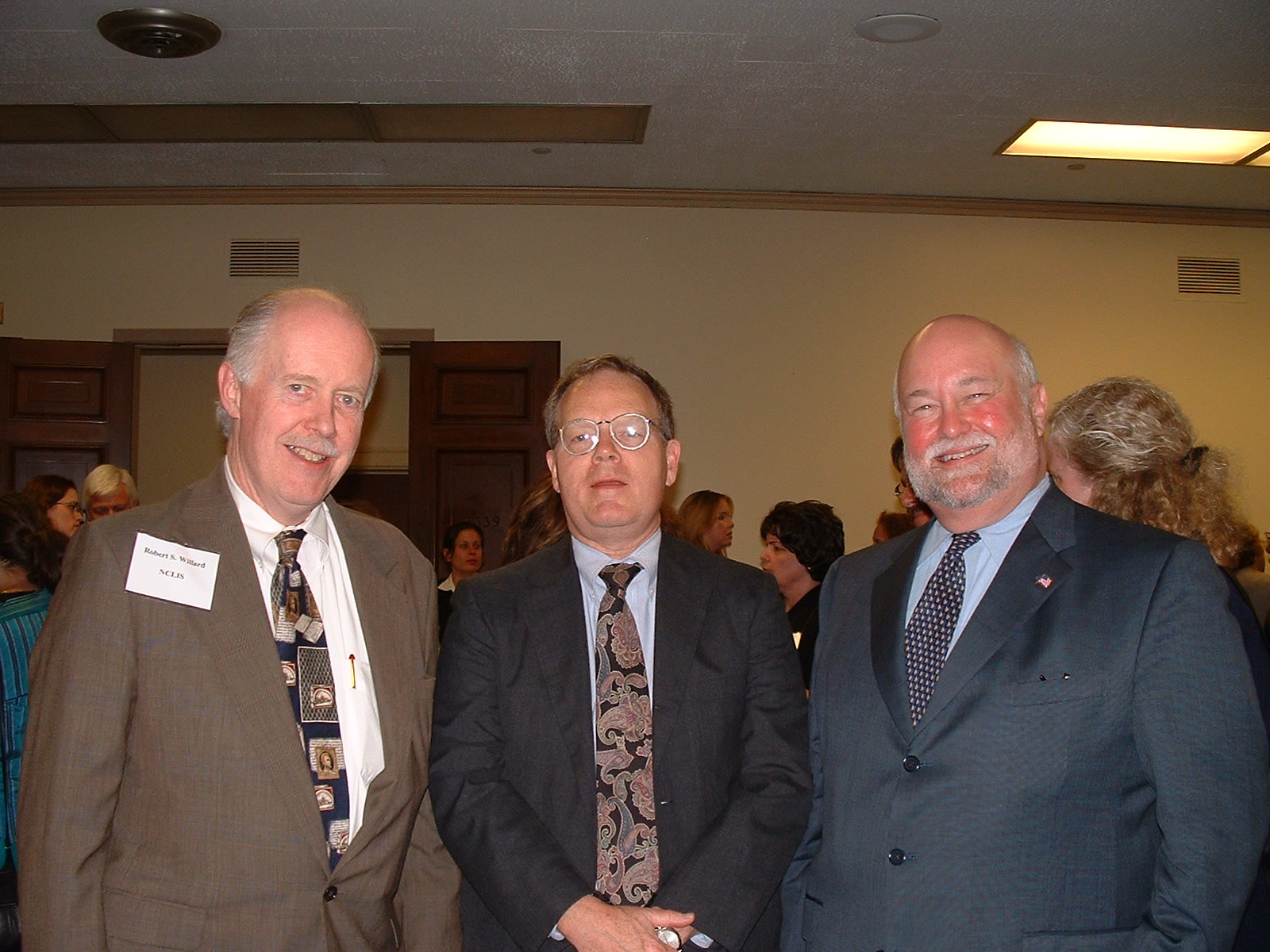 American Library Association Legislative Day - Bob Willard, Bob Molyneux, Bob Martin