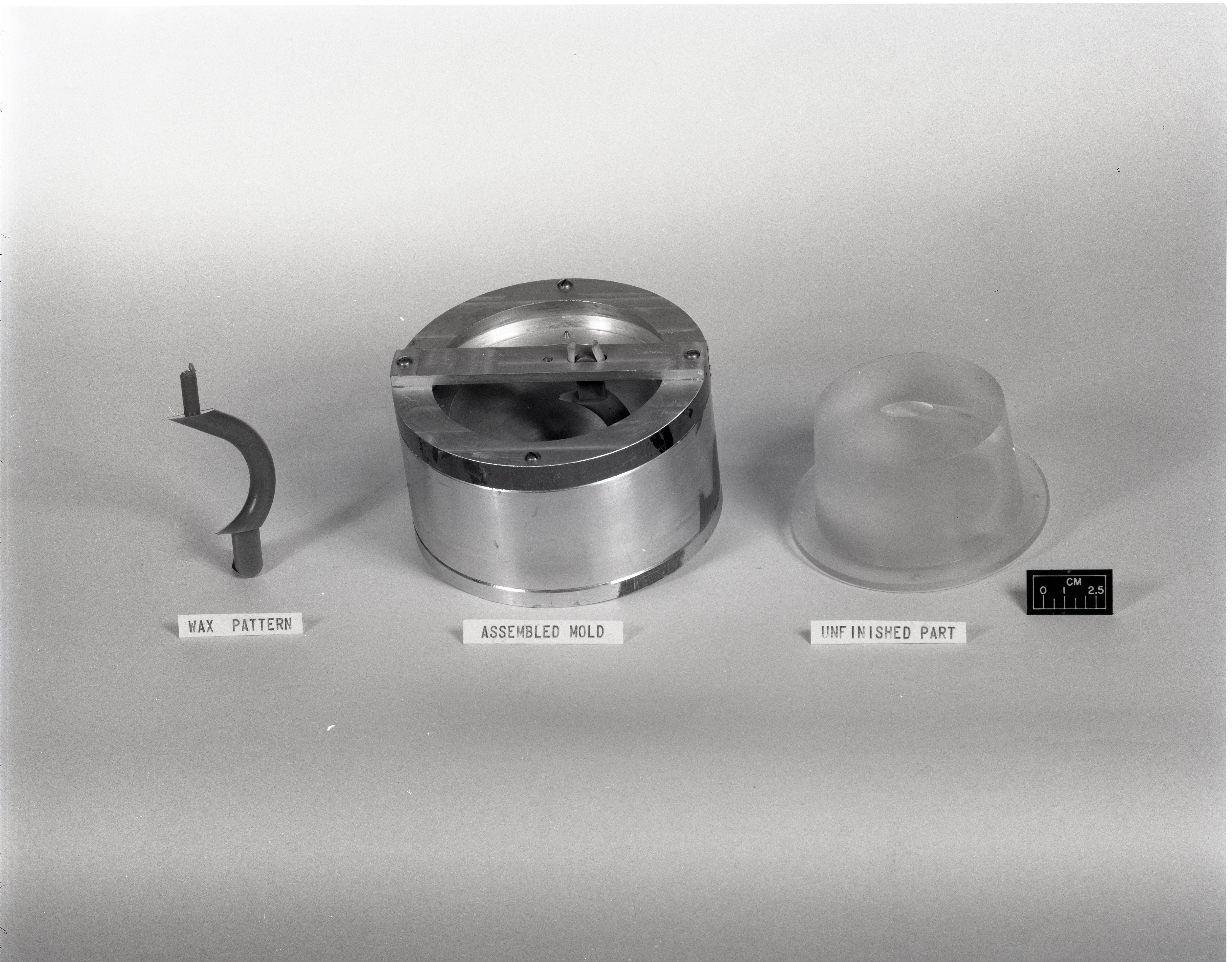 3 STEPS OF A MOLD TO CASTING PROCESS