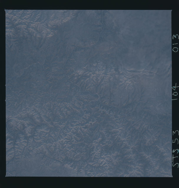 STS053-104-013 - STS-053 - Earth observations