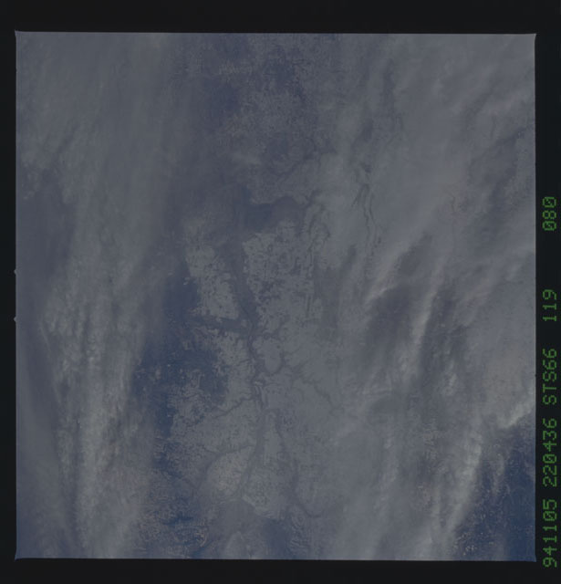 STS066-119-080 - STS-066 - Earth observations during STS-66