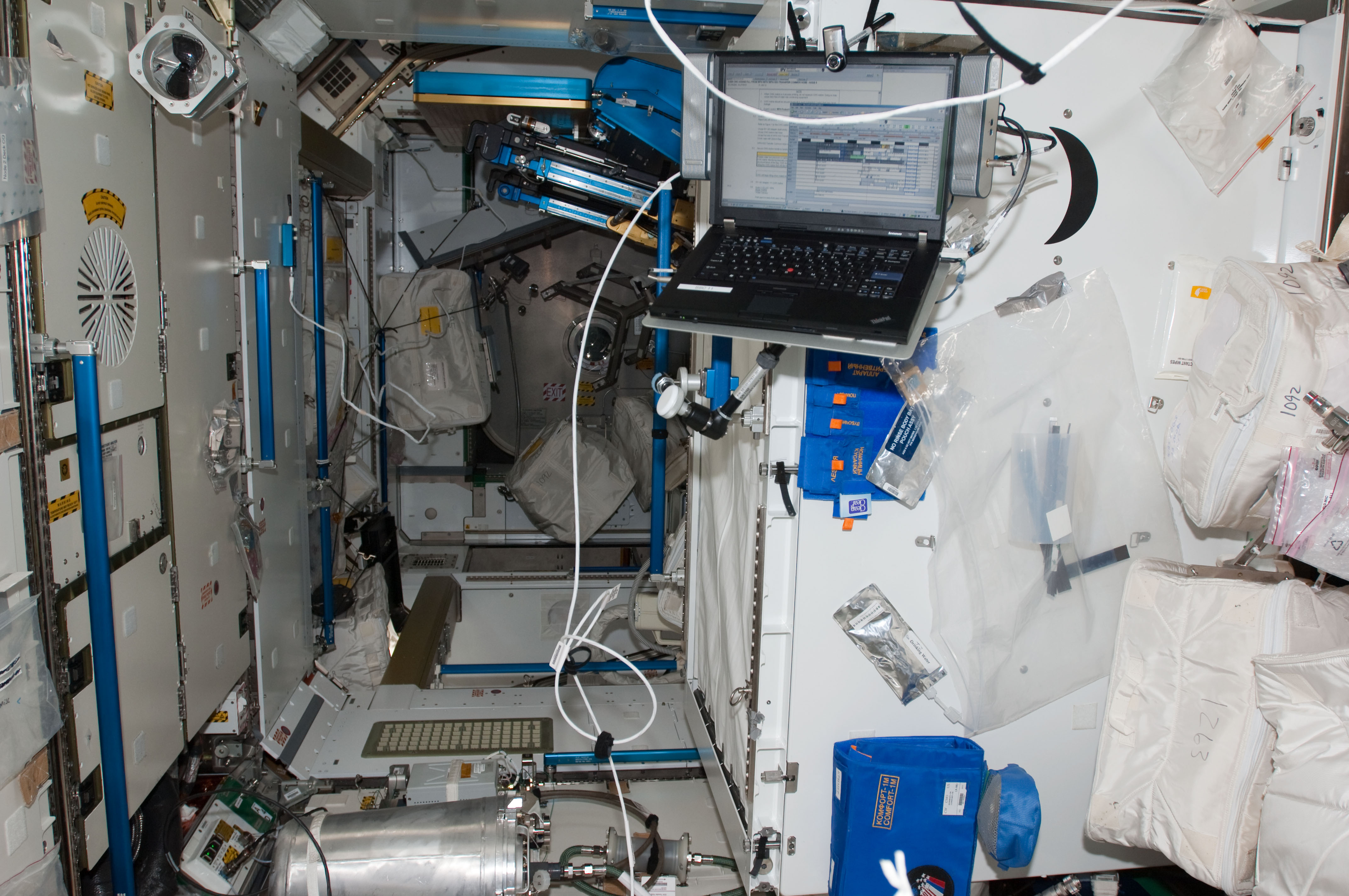 S130E010634 - STS-130 - Node 3 Interior